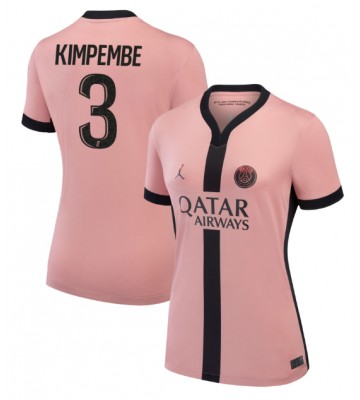 Paris Saint-Germain Presnel Kimpembe #3 Tercera Equipación Mujer 2024-25 Manga Corta